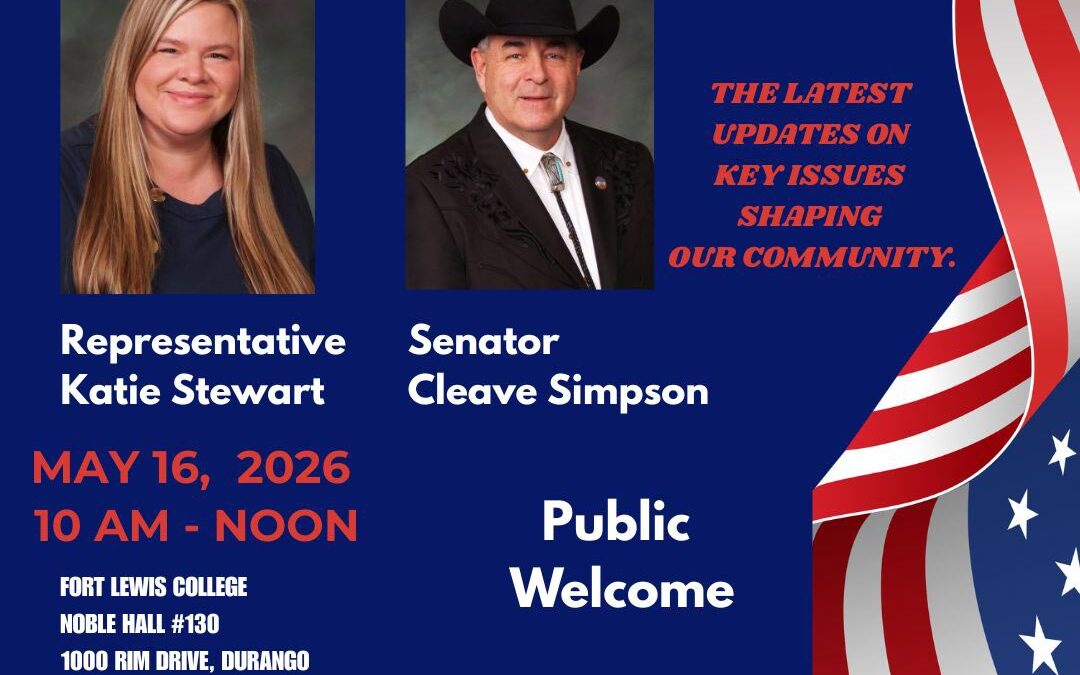 Legislative Wrap-Up with Katie Stewart and Cleave Simpson