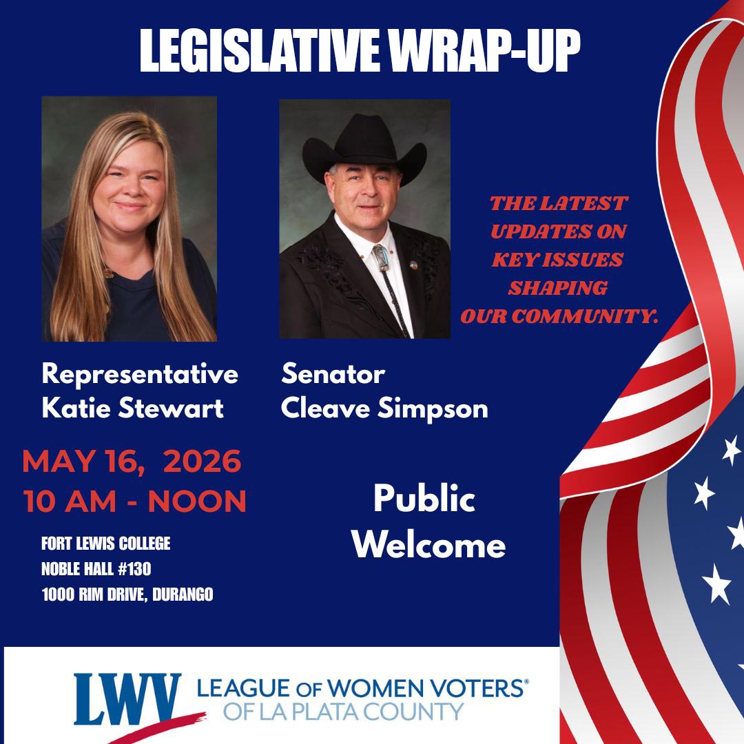 Legislative Wrap-Up with Katie Stewart and Cleave Simpson