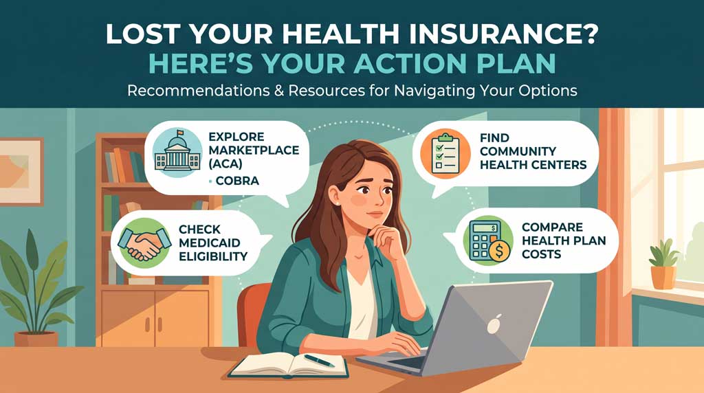 Lost your insurance action plan